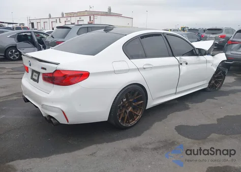 2020 BMW M5 from USA, damaged, VIN WBSJF0C06LCD45059